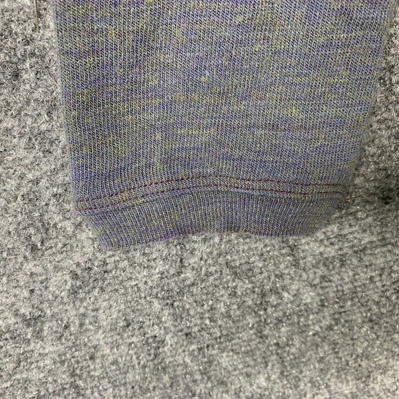 Love Tree Cardigan Sweater Women S Gray W/Semi Sheer Back 4 Button Long Sleeve - Picture 5 of 11